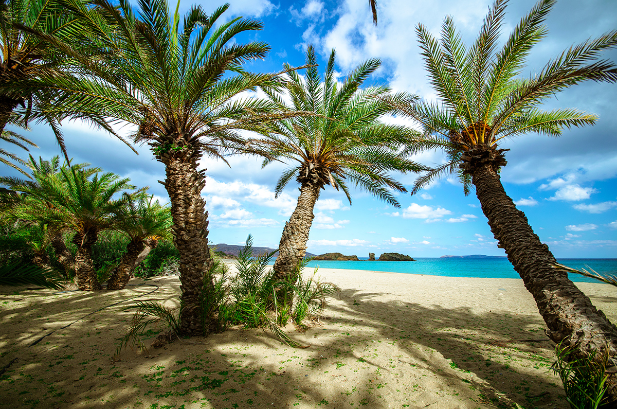 The exotic beaches of Crete